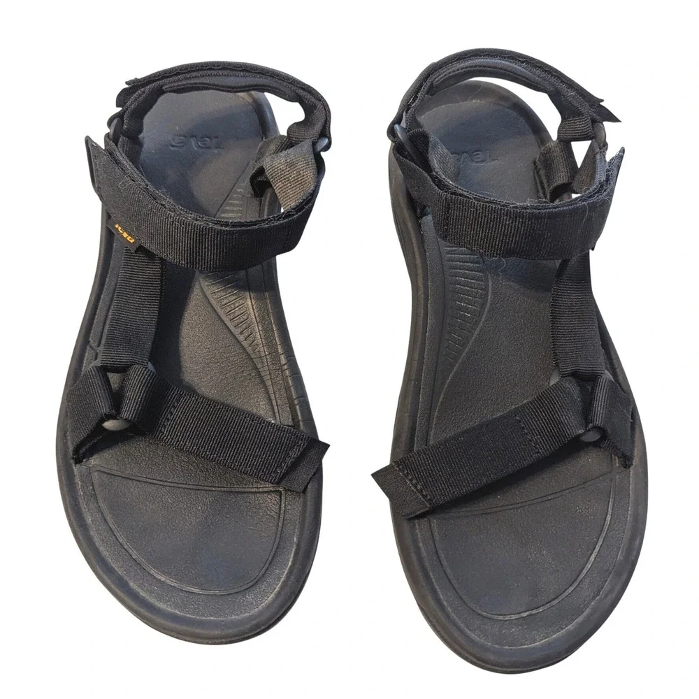 Teva Men's Size 11 Hurricane XLT2 Sandals Black Hiking Outdoor Summer Water Shoe